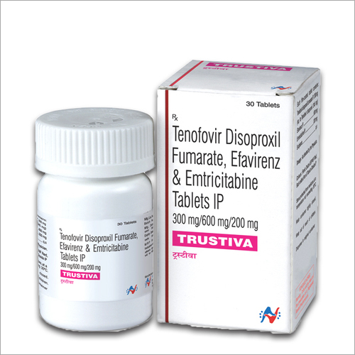 300mg Tenofovir Disoproxil Fumarate Efavirenz and Emtricitabine Tablets