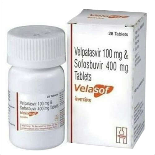 Velpatasvir 100 mg and Sofosbuvir 400mg Tablets