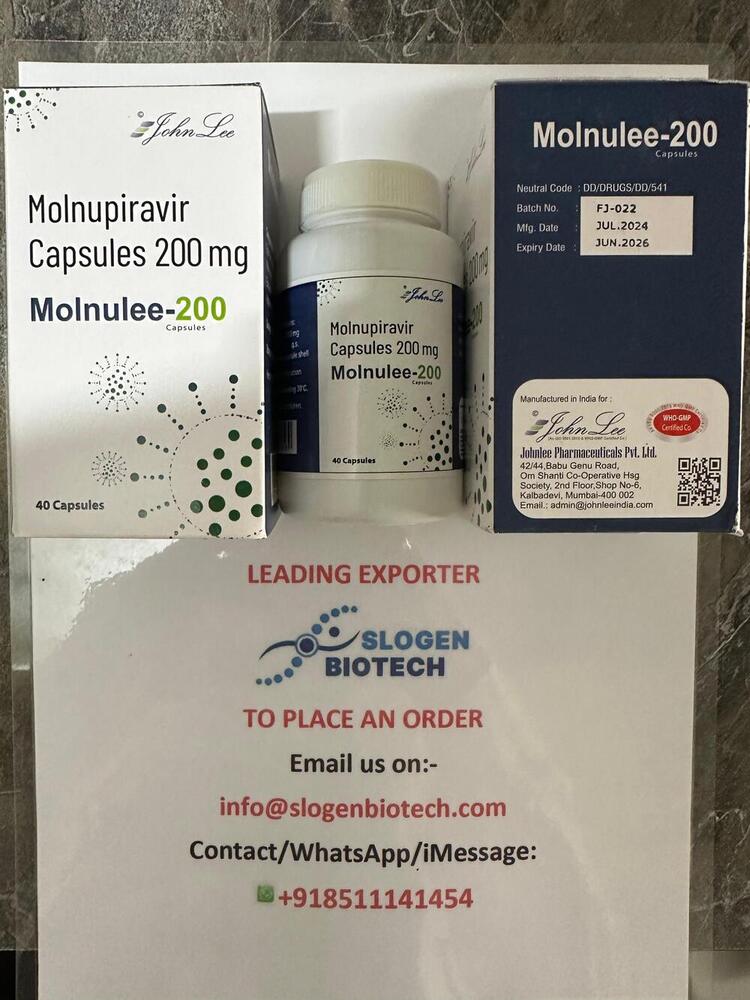 Molnupiravir - 200 mg Antiviral Capsules , Recommended for Adults and Children to Treat COVID-19