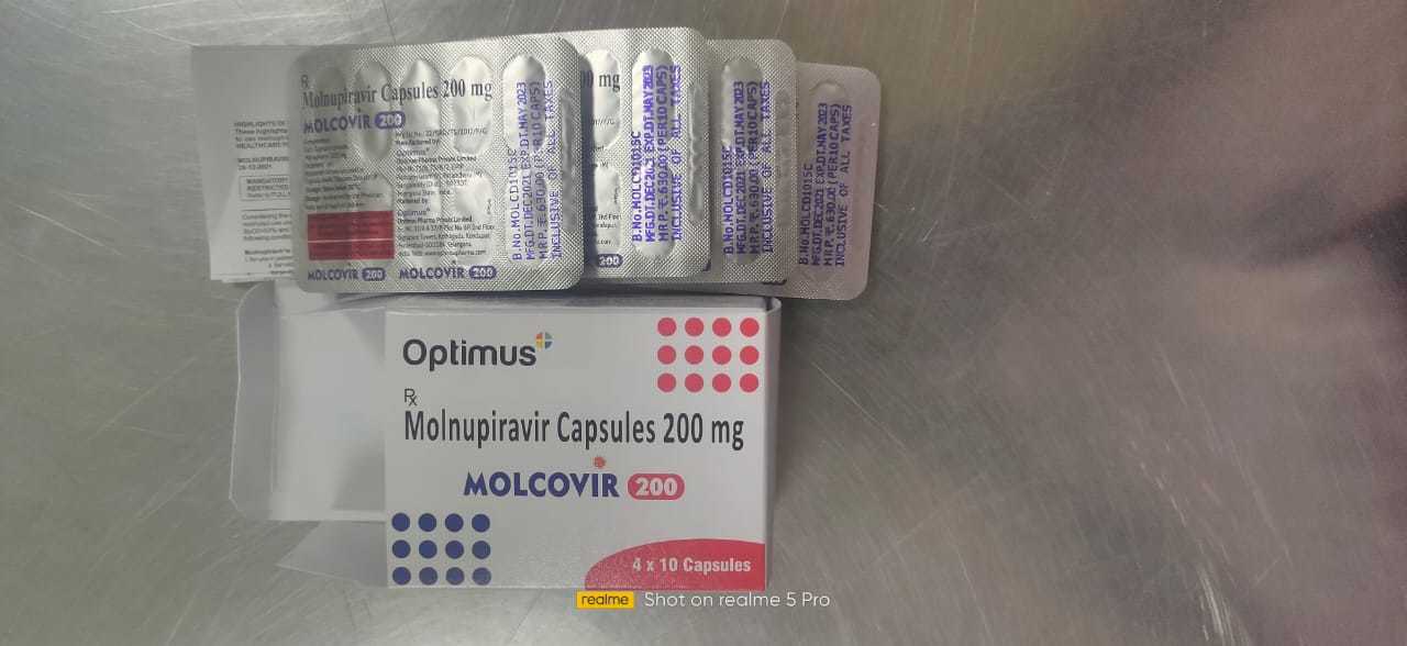 Molnupiravir Capsule 200 Mg General Medicines