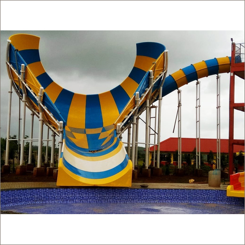 Funnel Frp Water Park Slide - Passenger Capacity: 30 People