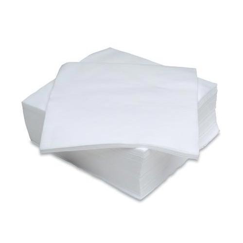 White Lint Cloth - 100% Polyester Material, Absorbent Design | Ideal For Floor Cleaning, Personal Use, Hospital, And Clinical Settings