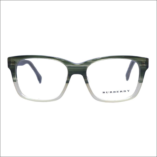 Glass Burberry Oval Acetate Frame