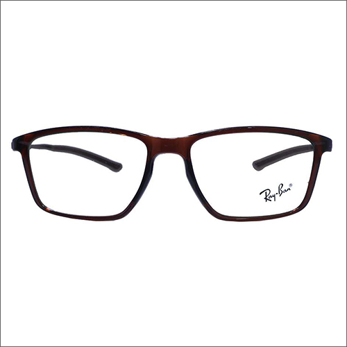 Brown Rectangle Frame Glasses Warranty: 01 Year
