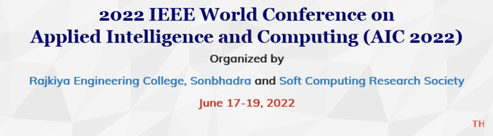 IEEE World Conference on Applied Intelligence and Computing (AIC)