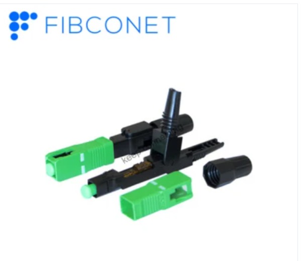 Ftth Cold Shut Sc Apc Sc Upc Fiber Optic Quick Connector Fast Connector For Patch Cord