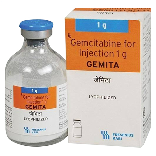 Gemcitabine Injection - 1 gm Liquid Form | Doctor Recommended, Store in a Dry Place