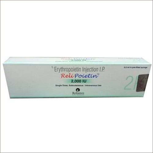 Erythropoietin Injection IP 2000 IU