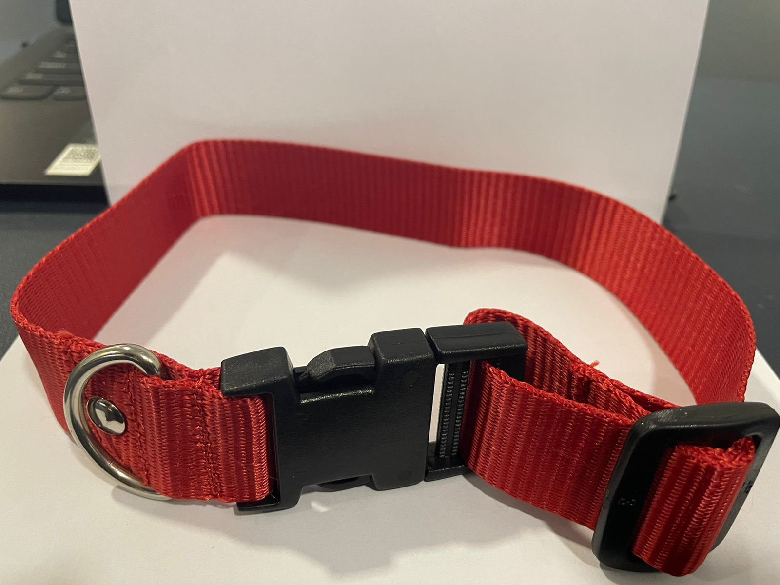 Dog Collar Nylon Webbing - Nylon Material, Adjustable Size, Multicolor Design | Flexible And Strong For Ultimate Control And Comfort