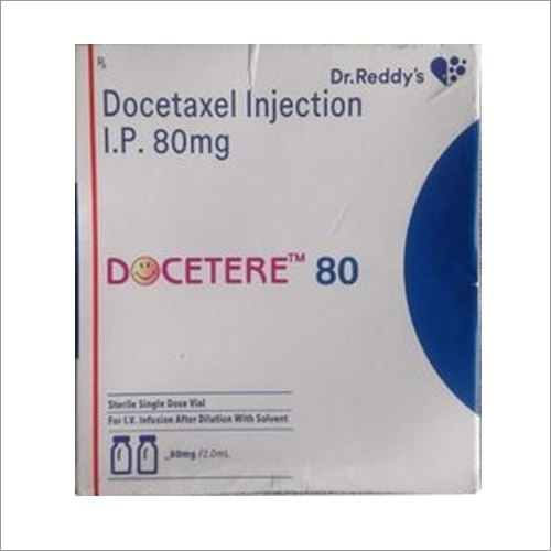 Docetaxel Injection - 80 MG | Effective Anti-Cancer Treatment for Advanced Breast and Lung Cancers, Prescription Only, Liquid Form for Adults