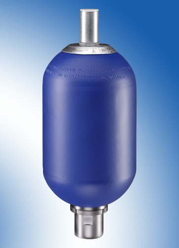 Hydraulic Bladder Accumulator - Color: Blue/red/black