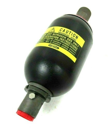 Hydraulic Bladder Accumulator - Color: Blue/red/black
