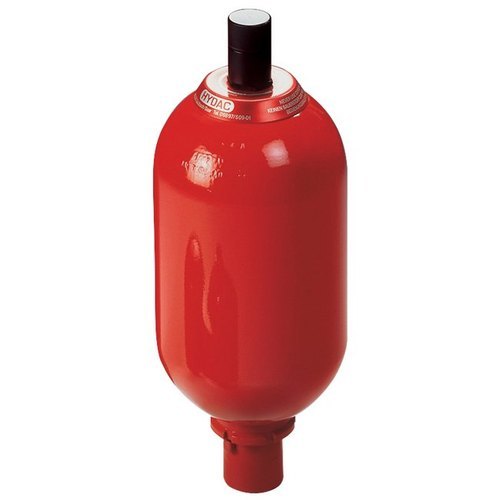 Hydraulic Bladder Accumulator - Color: Blue/red/black