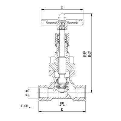 Cryogenic Globe Valve Dj Npt