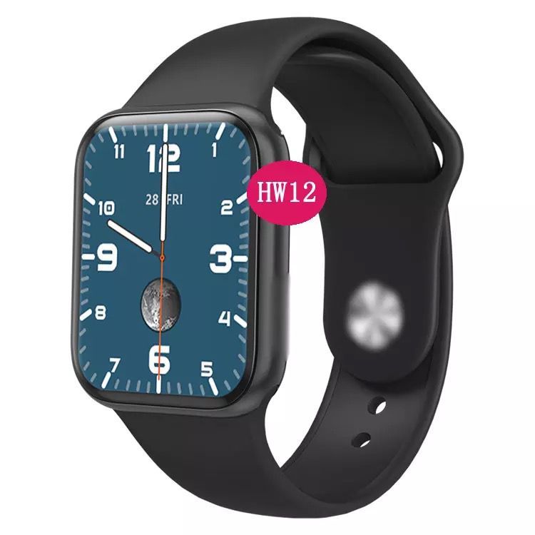 Black Hw12 Smartwatch