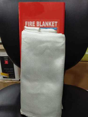 Fibre Glass Fire Blanket - Wall Mounted Design, Standard Safety Red Cover for Emergency Fire Situations