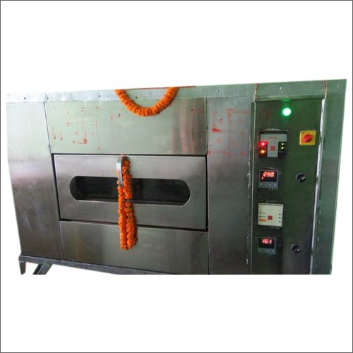Single Deck Oven - Stainless Steel, Semi Automatic | Power Saving, Efficient Performance, Easy to Operate and Maintain
