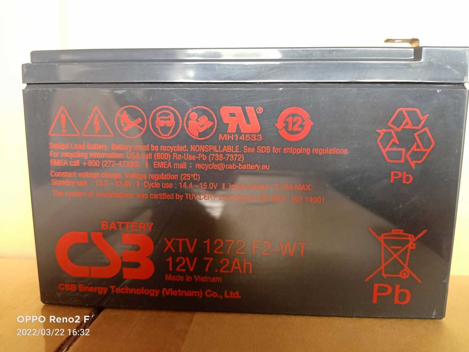 Csb Xtv 1272 Wt - Color: Black