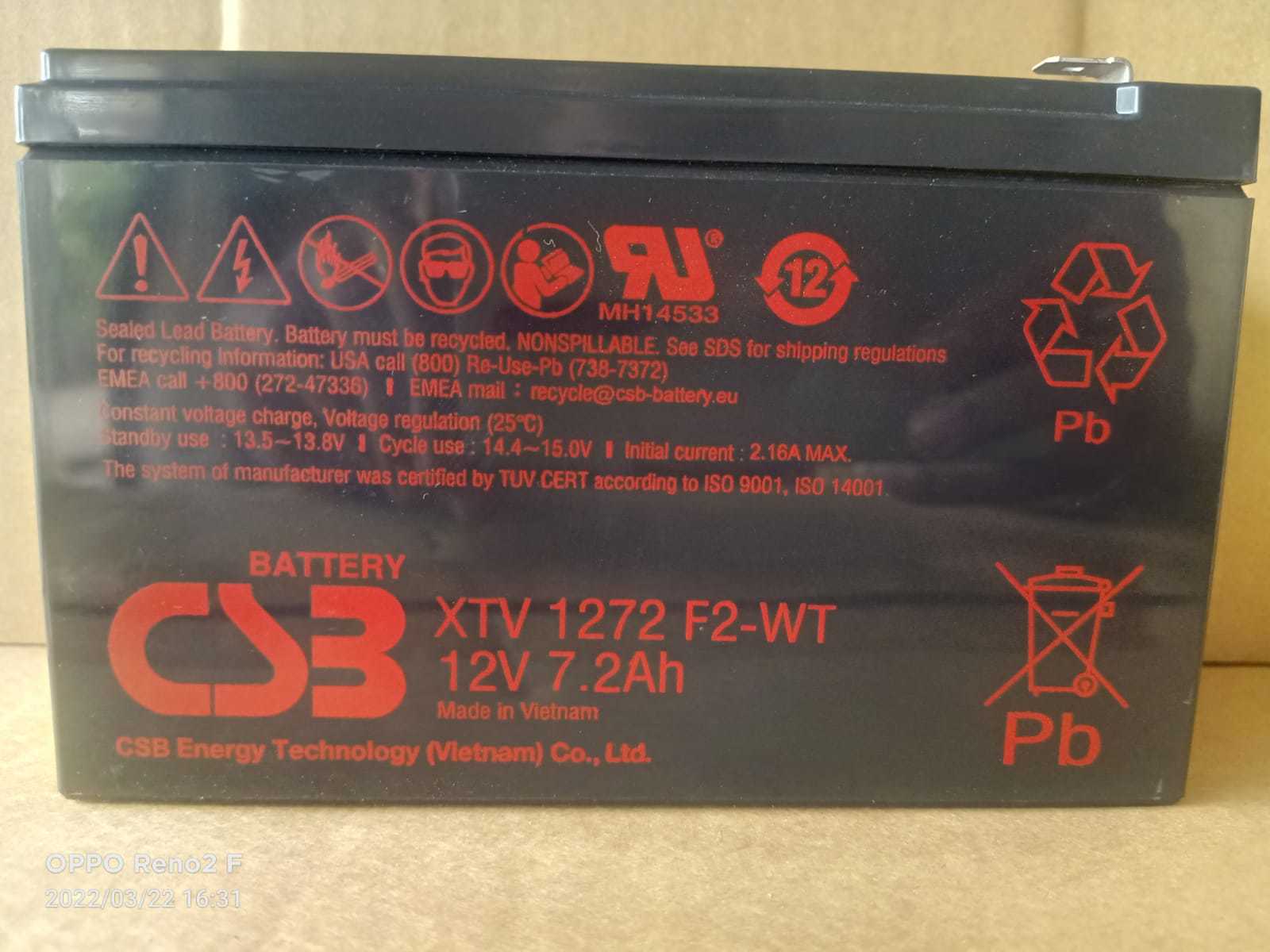 Csb Xtv 1272 Wt - Color: Black