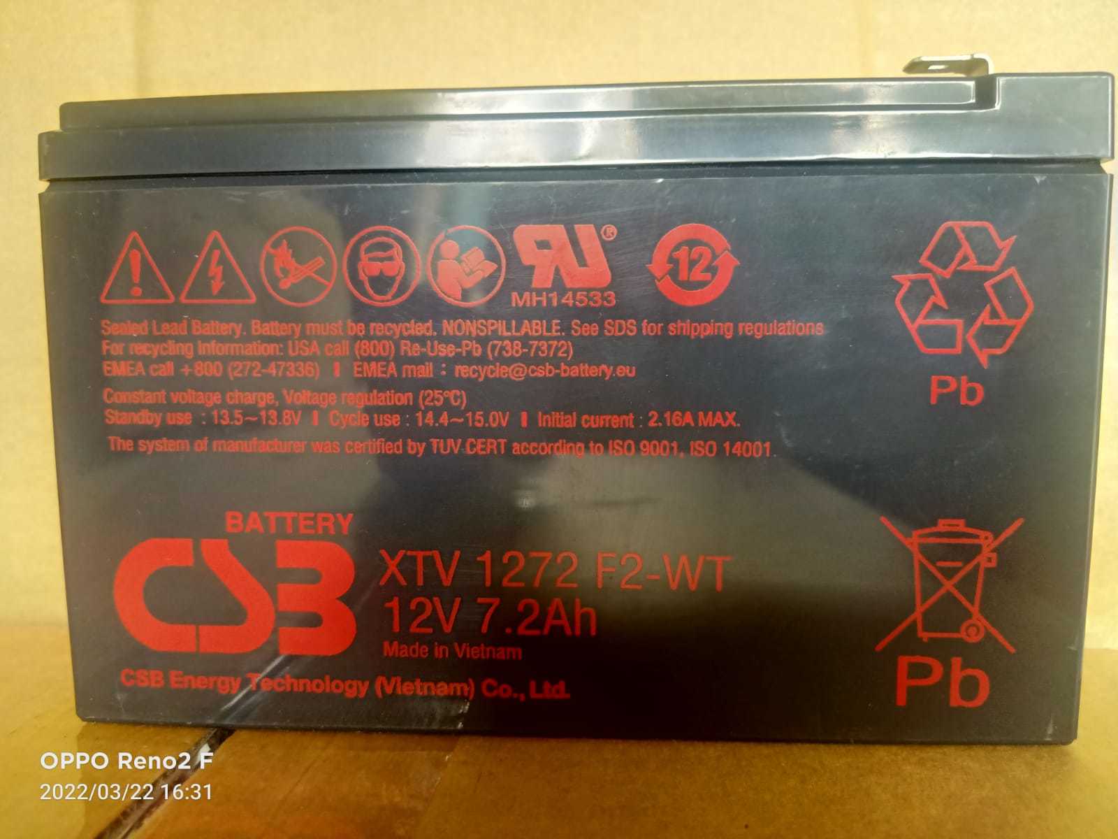 Csb Xtv 1272 Wt - Color: Black