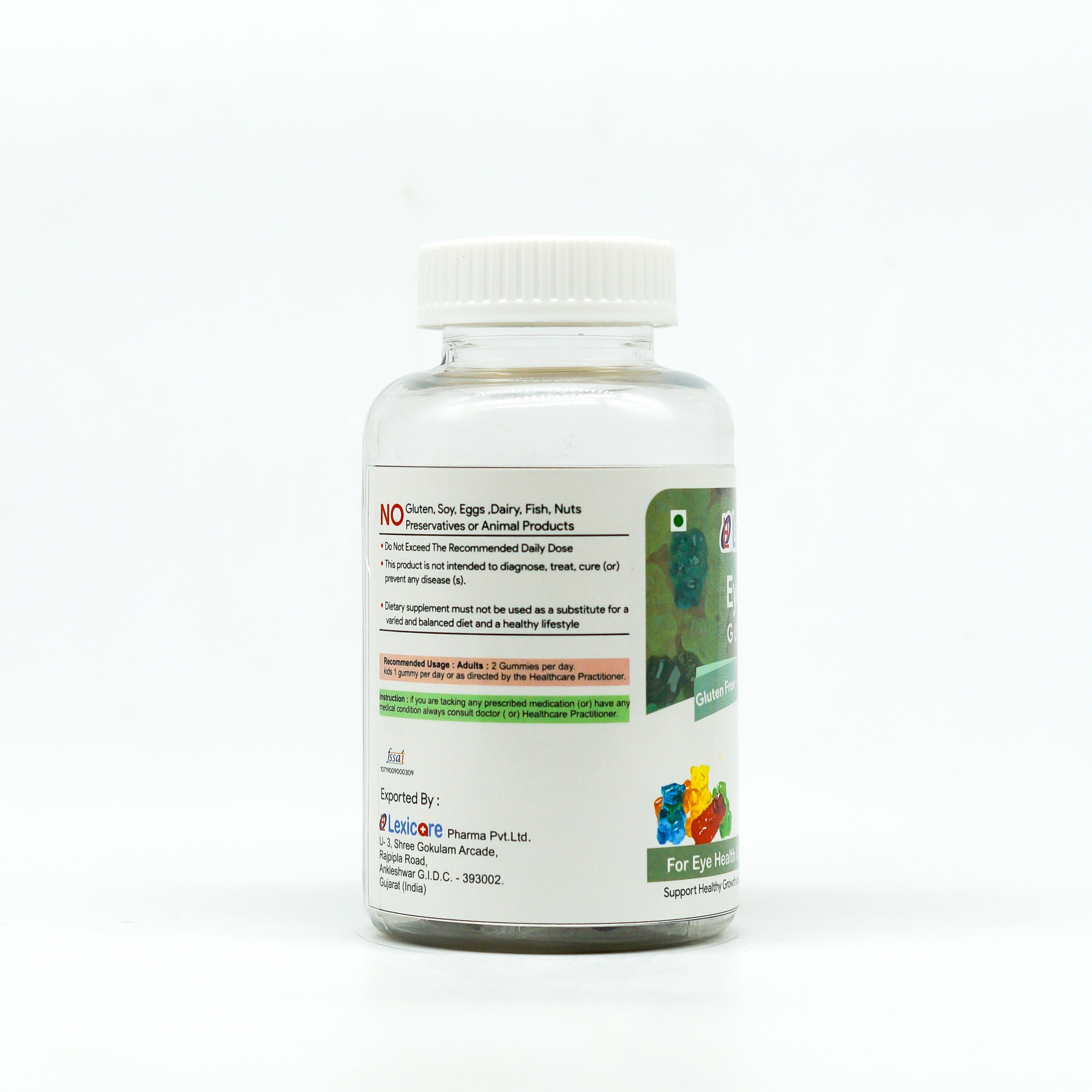 Eye Care Gummies - Gummies, 24 Months Shelf Life | Lutein, Vitamin C, Beta Carotene, Zeaxanthin, Improve Eyesight