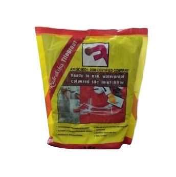 Powdered Tile Grout Application: Floor