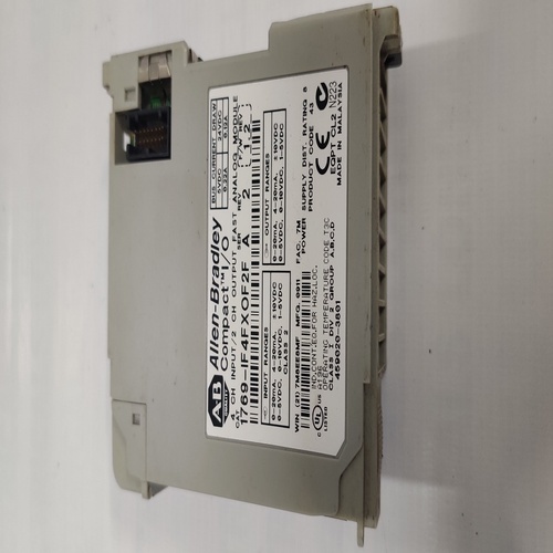 Allen Bradley 1769 If4fxof2f Compact I O 4 Chnl Input 2 Fast Output Fast Analog Module Ser A