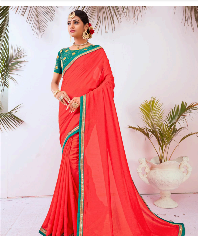Collaction Of Saree - Fancy Fabric With Custom Blouse , Breathable And Washable For All Seasons, Full Cut Design, Customized Size Available