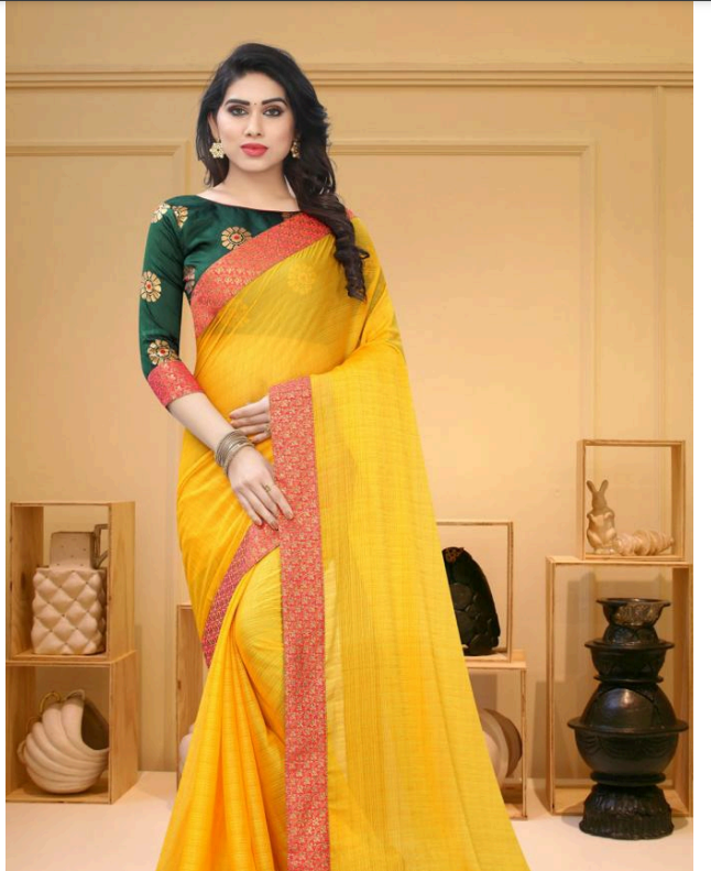 Collaction Of Saree - Fancy Fabric With Custom Blouse , Breathable And Washable For All Seasons, Full Cut Design, Customized Size Available