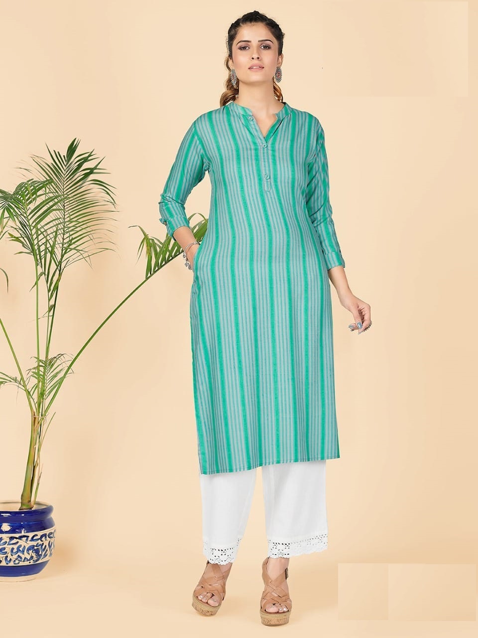 Short Kurti - 100% Rayon (14 Kg Premium Quality), Multi Color, Sizes M(38) To Xxl(44), Mill & Foil Print Design, Full Stitched For All Seasons
