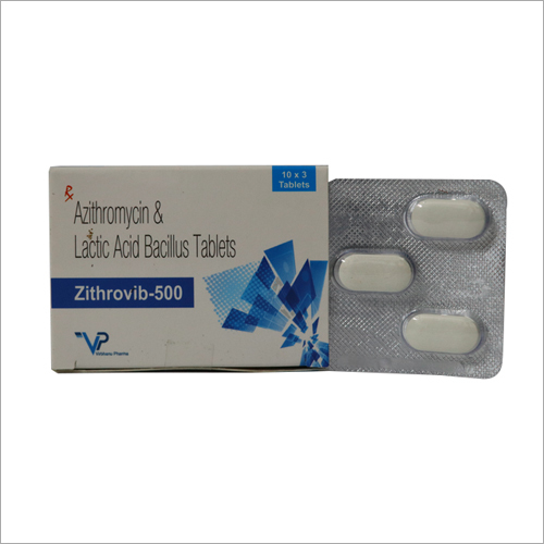 Azithromycin And Lactic Acid Bacillus Tablets Storage: Dry Place