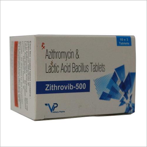 Azithromycin And Lactic Acid Bacillus Tablets Storage: Dry Place