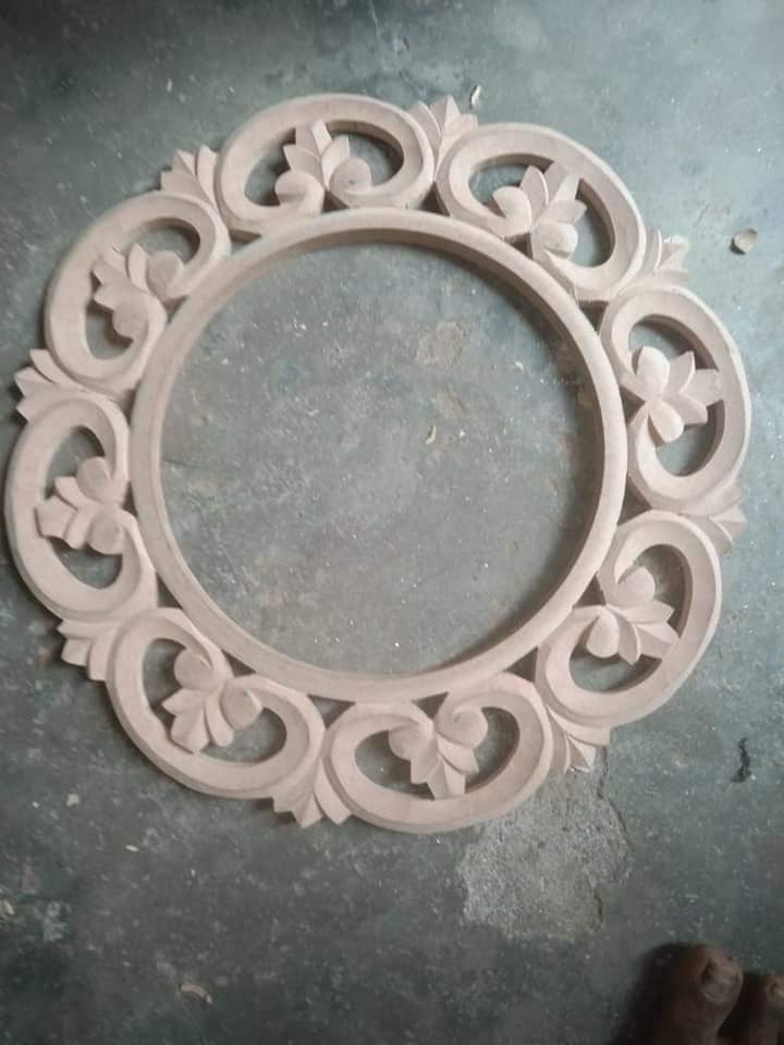 Antique Wooden Mirror And Photo Frames - Seasoned Mango Wood, Custom Sizes And Shapes | Hand-carved, Painted, Polished For Wall And Home Decor