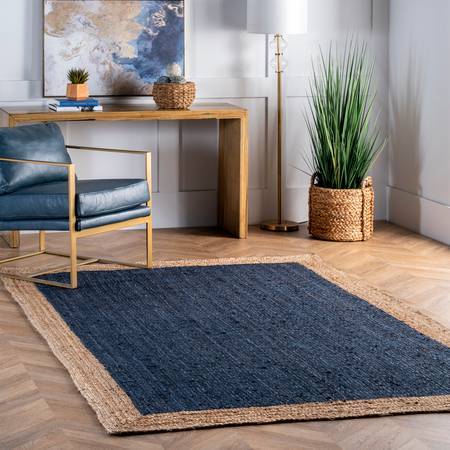 Multicolor Braided Jute Rugs