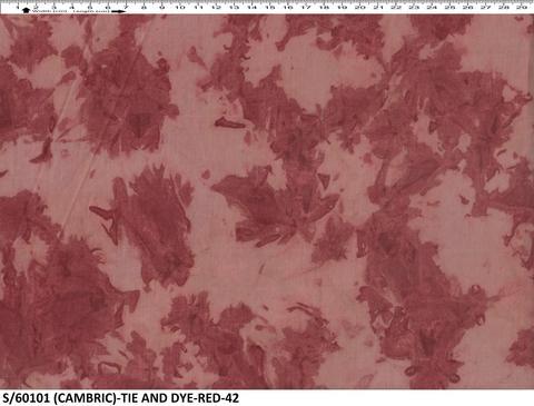 Natural Tie And Dye Organic Cotton Fabrics - 100% Organic Cotton, 42 Inch Width, 85 Gsm Weight, Any Color, Printed Texture | Versatile For Garments And Upholstery