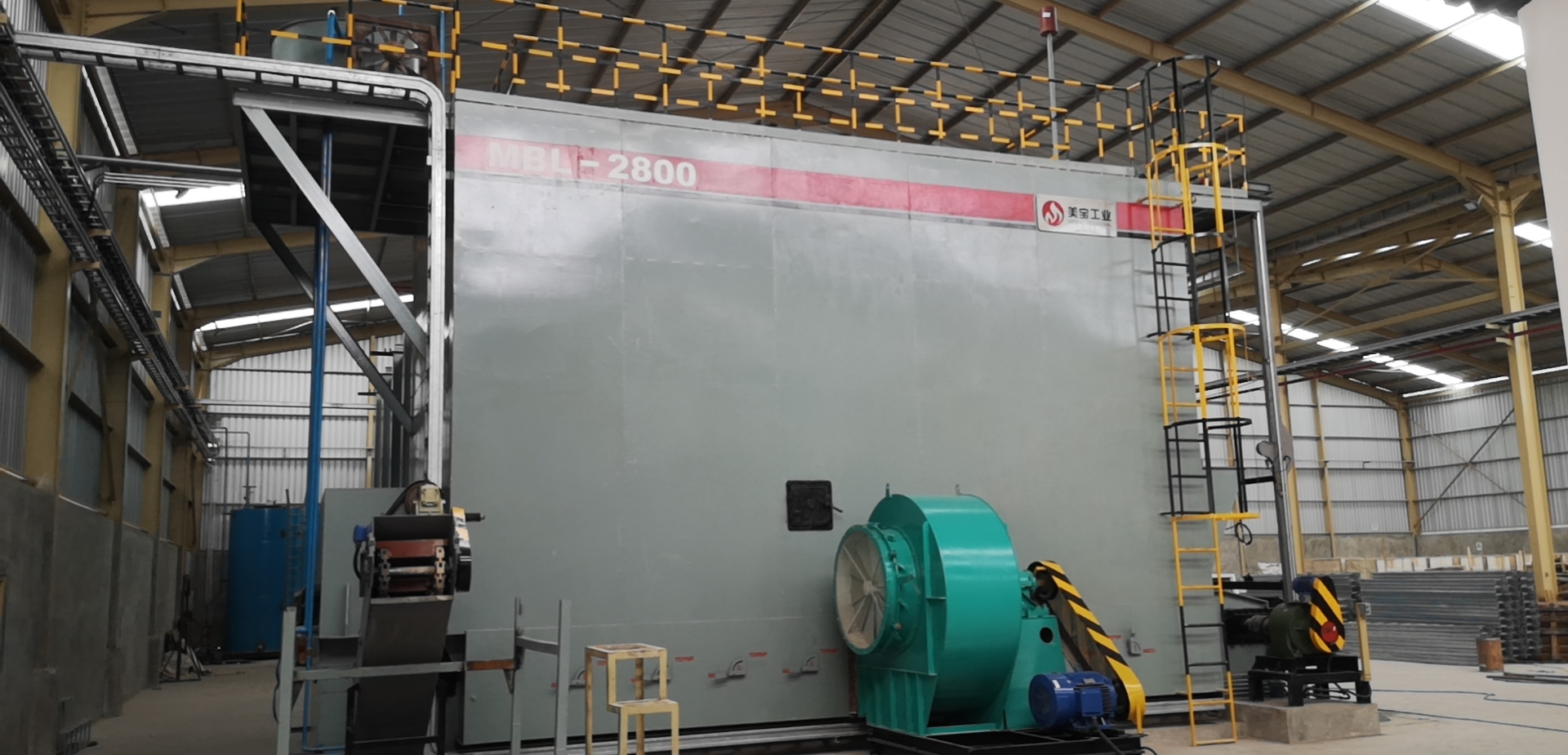 Chain Grate Burner Dimension(l*w*h): Customized Inch (In)