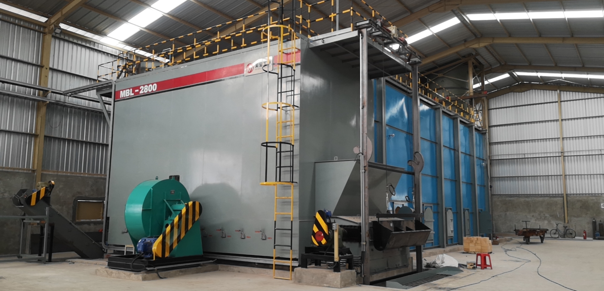 Chain Grate Burner Dimension(l*w*h): Customized Inch (In)