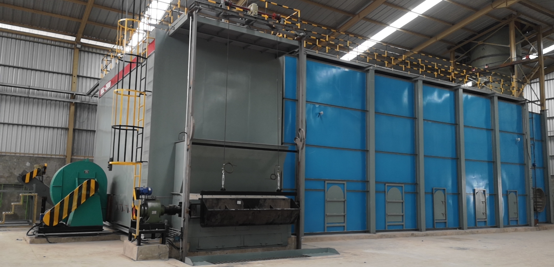 Chain Grate Burner Dimension(l*w*h): Customized Inch (In)