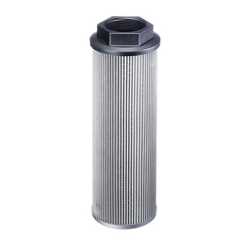 Suction Strainer - Stainless Steel, 2.5 Inch Diameter, Gray, Manual Cleaning, Threaded Connection, Hydraulic Oil Cleaning, 400 Kgf/cm2 Pressure