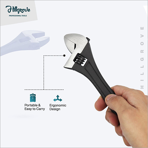 Hillgrove Universal Multi-function Professional 10 Inch With 0-30mm Jaw Opening Capacity Adjustable Wrench Spanner