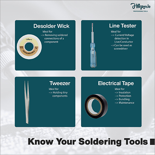 Hillgrove Electronic 23in1 Mobile Repairng Soldering And Desoldering Equipment Tool Machine Combo Kit Set