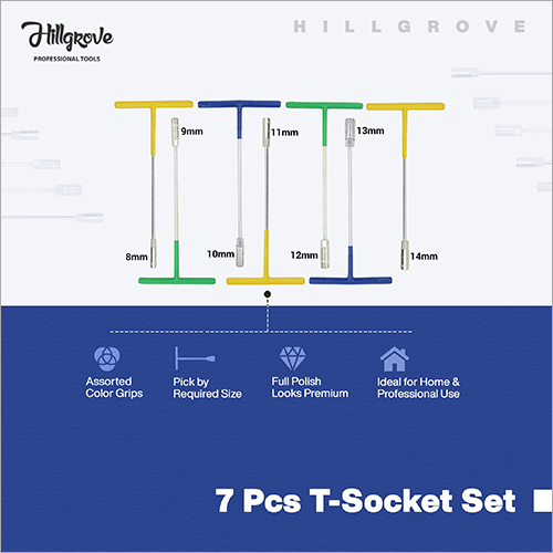 Hillgrove Socket Set (Pack Of 7)