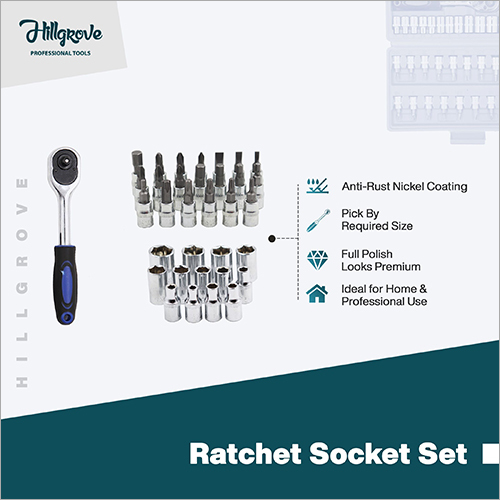 Hillgrove Socket Set (Pack Of 46)