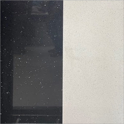 ब्लैक एंड व्हाइट स्पार्कल क्वार्ट्ज स्टोन ग्रेड: औद्योगिक