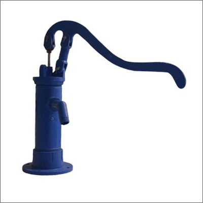 Blue Plastic Hand Pump Usage: For Water