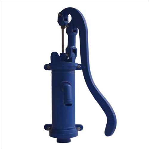 Blue Plastic Hand Pump Usage: For Water