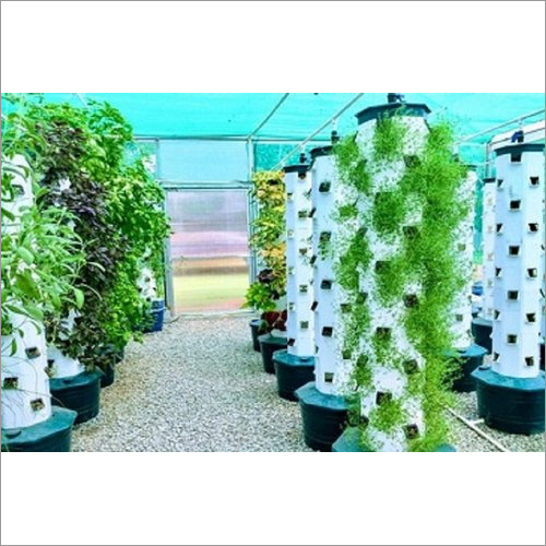 Vertical Tower Hydroponic System Base Material: Upvc