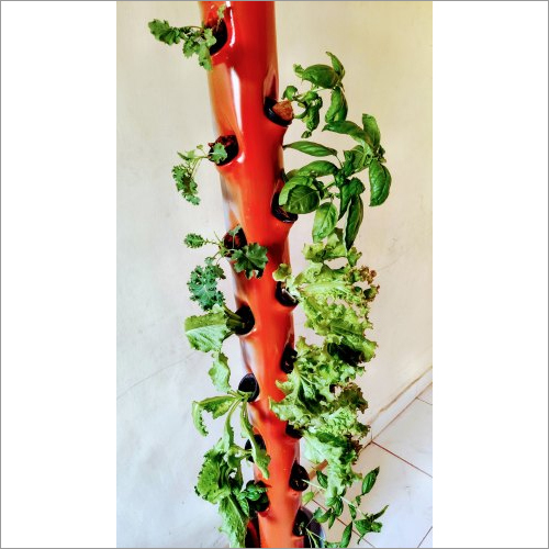 Vertical Tower Hydroponic System Base Material: Upvc