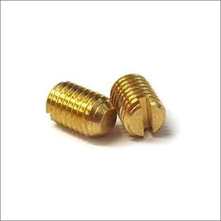 Brass Threaded Grub Screw Application: Industrial