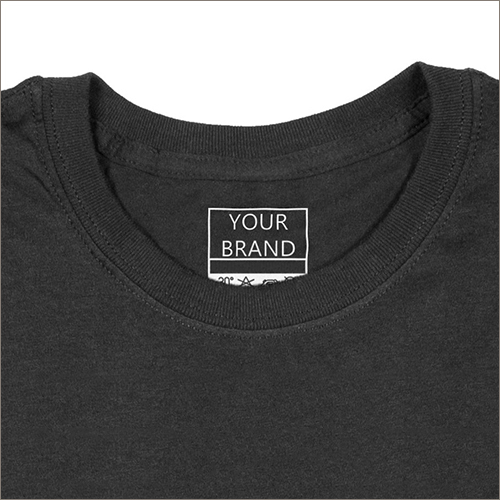 व्हाइट टी-शर्ट हीट ट्रांसफर लेबल